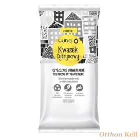   LUBA Antibakteriális tisztító törlőkendők - Citromsav - 24 db