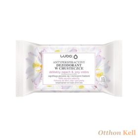 LUBA Izzadásgátló törlőkendő ezüst ionokkal - 15 db