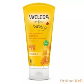   WELEDA BIO KÖRÖMVIRÁGOS NATÚR BABA TUSFÜRDŐ ÉS SAMPON 200ML