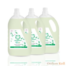   ANANDAM ECO hipoallergén mosógél – Aloe Vera és Teafa 3 l x 3 db