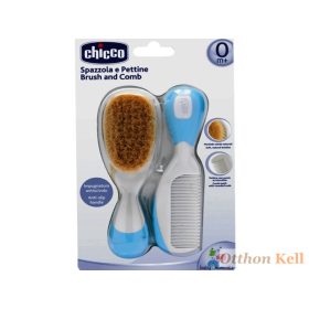 Chicco Fésű/kefe természetes sörtékkel kék