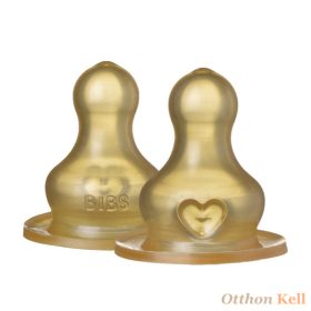 BIBS cumifej cumisüveghez (2 db/csomag) - lassú áramlású   BIBS cumifej cumisüveghez (2 db/csomag) - lassú áramlású