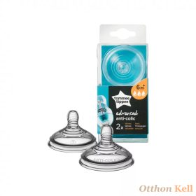   Tommee Tippee Advanced Anti-Colic cumisüveg cumi gyors folyású 2db  