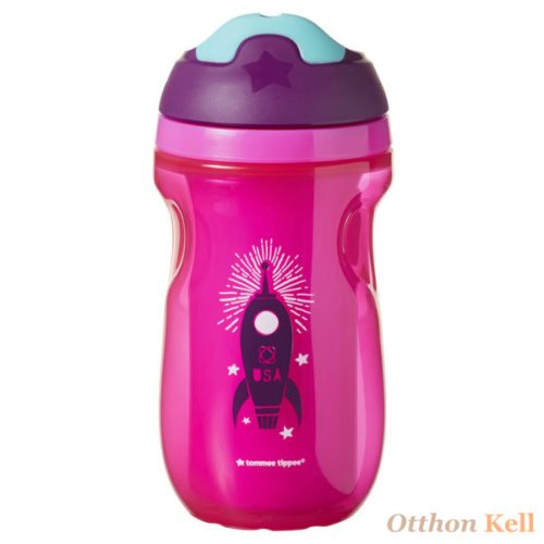 Tommee Tippee itatópohár Drinking Cup 260ml 12hó rózsaszín