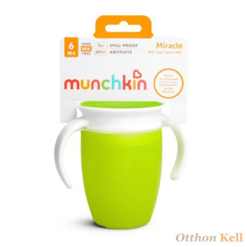 Munchkin Miracle Cup itatópohár 210 ml - zöld