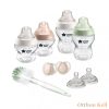 Tommee Tippee Closer to Nature újszülött cumisüveg szett - Pasztell