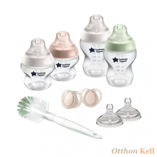 Tommee Tippee Closer to Nature újszülött cumisüveg szett - Pasztell
