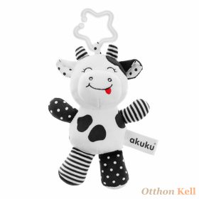 Akuku plüss csörgő - boci