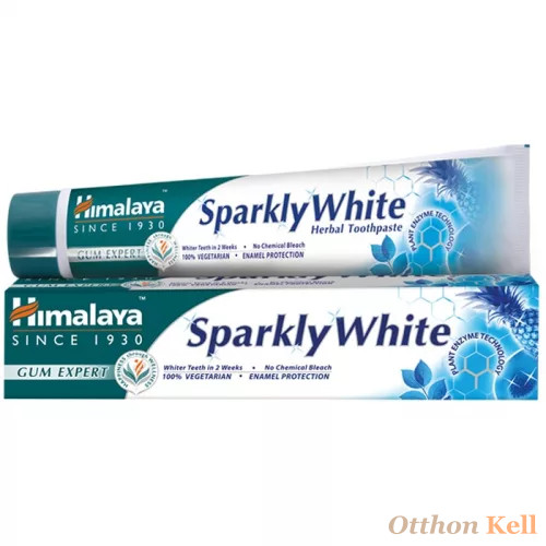 HIMALAYA SPARKLY WHITE FOGFEHÉRÍTŐ GYÓGYNÖVÉNYES FOGKRÉM 75ML