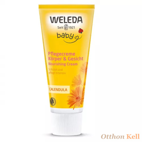WELEDA BIO KÖRÖMVIRÁGOS NATÚR BABAKRÉM ARCRA, TESTRE 75ML