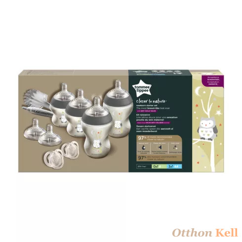 Tommee Tippee újszülött cumisüveg szett - Ollie bagoly