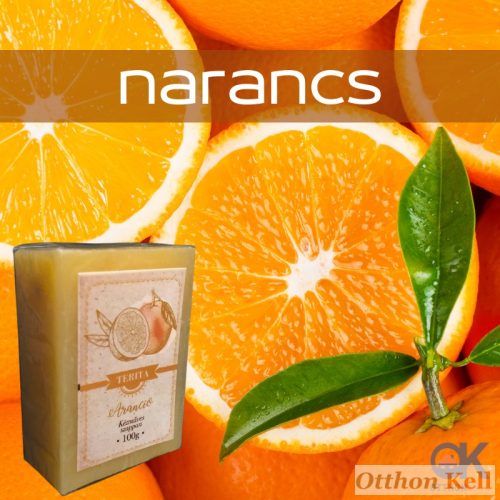 TERITA narancs kézműves szappan