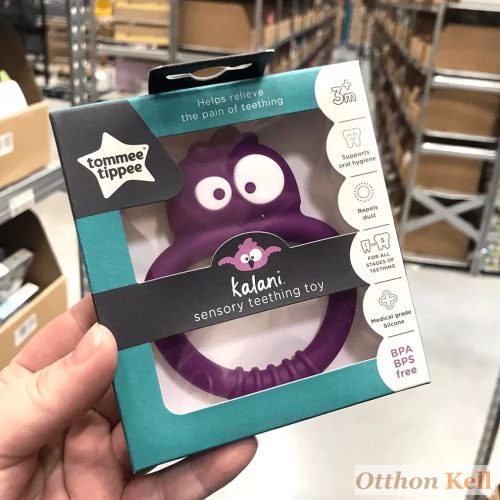 Tommee Tippee fogzást segítő Kalani rágóka, 3 hó+ (lila)