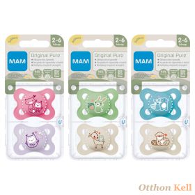 MAM játszócumi Original Pure szilikon 2-6hó dupla