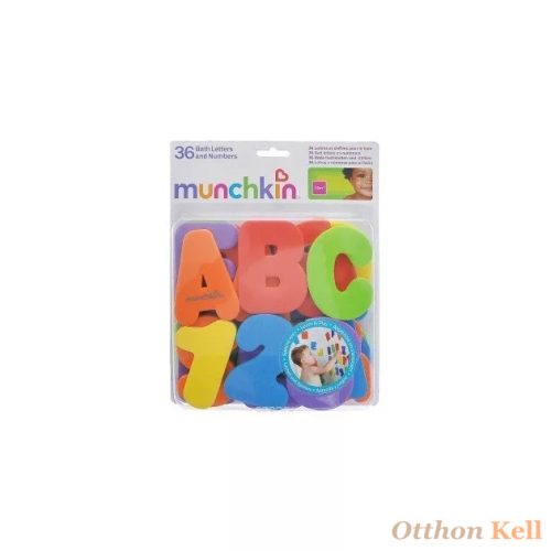 Munchkin Betűk&Számok fürdőjáték