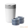 Tommee Tippee pelenkacsomagoló utántöltő 4db, pelenkatároló szemetessel Twist & Click