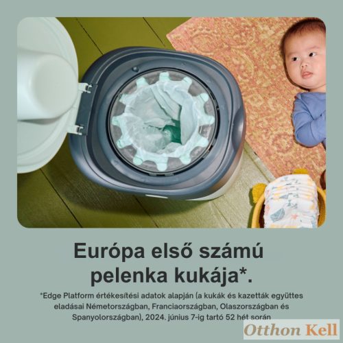 Tommee Tippee pelenkacsomagoló utántöltő 4db, pelenkatároló szemetessel Twist & Click