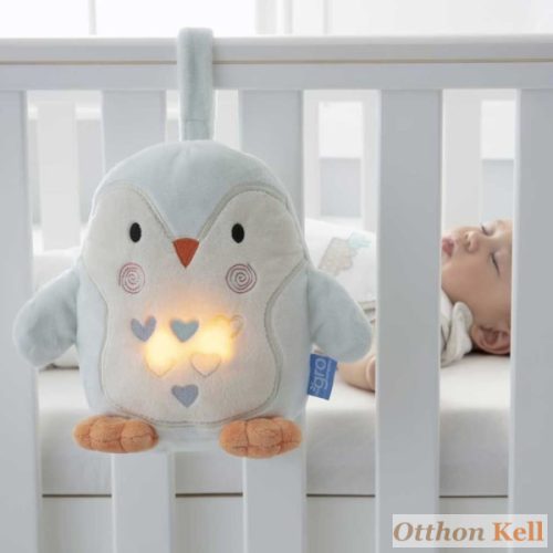 Tommee Tippee Zenélő, világító alvássegítő plüss Ollie bagoly