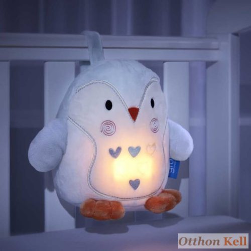 Tommee Tippee Zenélő, világító alvássegítő plüss Ollie bagoly