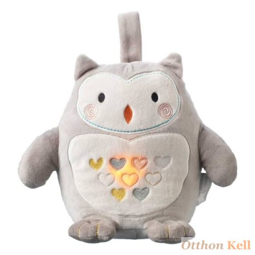 Tommee Tippee Zenélő, világító alvássegítő plüss Ollie bagoly