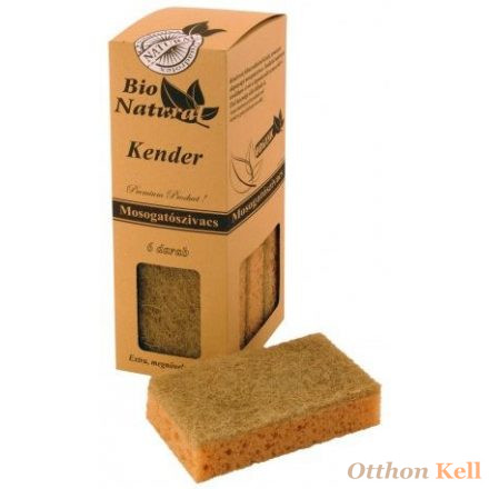  Eco Natural kender mosogatószivacs 6db