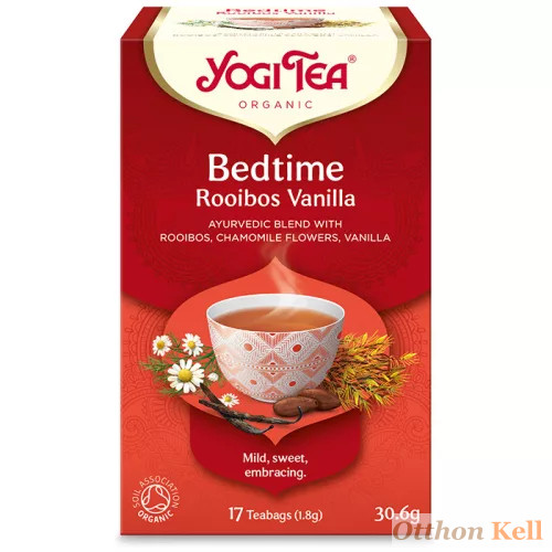 Yogi Tea® Lefekvés előtti bio tea ROOIBOS ÉS VANÍLIA ÍZESÍTÉSSEL