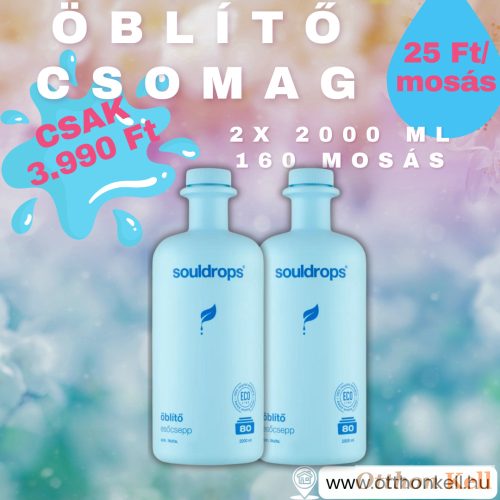 Souldrops öblítő csomag 2x2l - 160 mosás