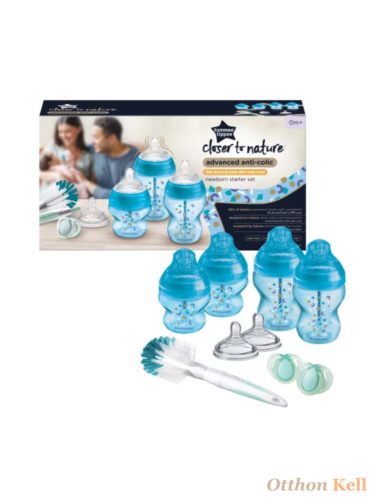Tommee Tippee Closer to Nature újszülött cumisüveg szett - Kék