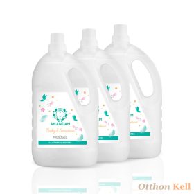   ANANDAM Baby allergénmentes mosógél – illatmentes 3 l x 3 db