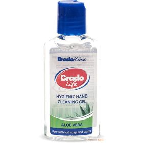Bradolife kézfertőtlenítő gél 50ml aloe vera