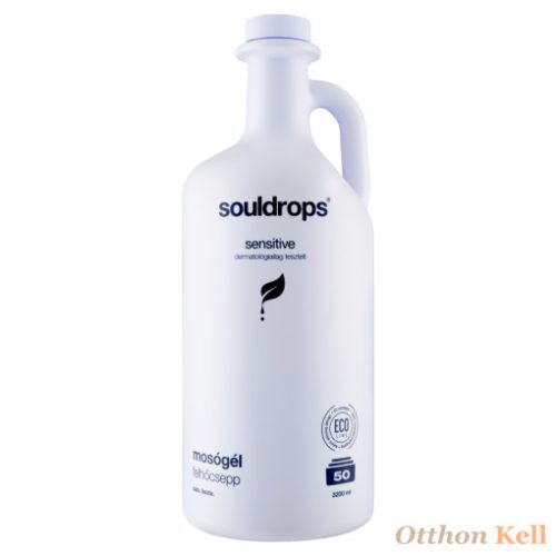 Souldrops mosógél 3,2l Sensitive - Felhőcsepp 50 mosás