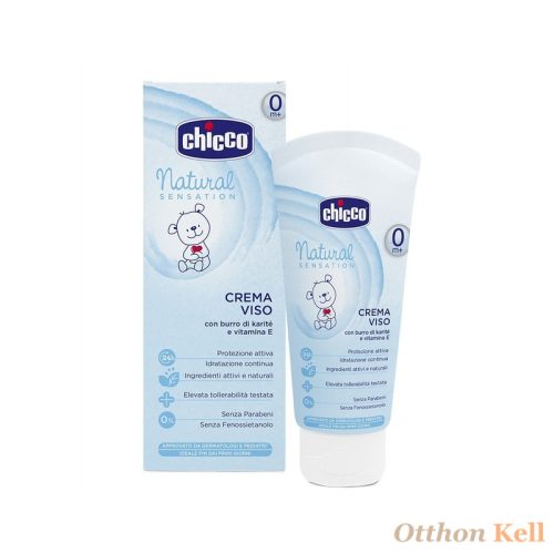 Chicco Arcápoló védőkrém tubusos - Shea vaj, E-vitamin - 50 ml