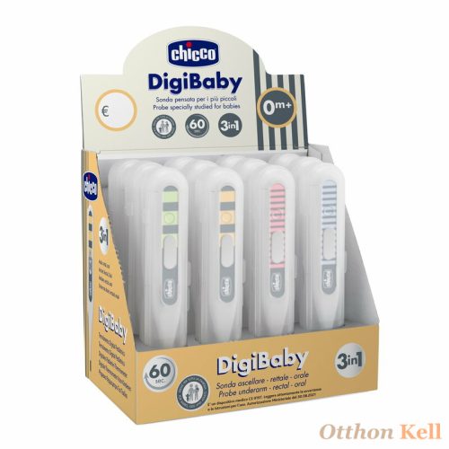 Chicco DIGI BABY lázmérő ütésálló tárolótokkal