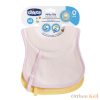 Chicco Milky Bib előke nedvszívó nyakrésszel és cumipánttal - 2 db