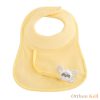 Chicco Milky Bib előke nedvszívó nyakrésszel és cumipánttal - 2 db
