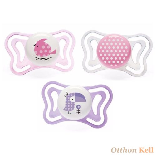 Chicco PhysioForma LIGHT szilikon cumi tartótokkal 2 db-os (2-6 hó)