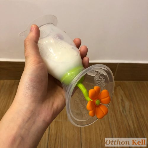 Haakaa Gen.2 100ml szilikon mellszívó és virágdugó ajándékdobozban