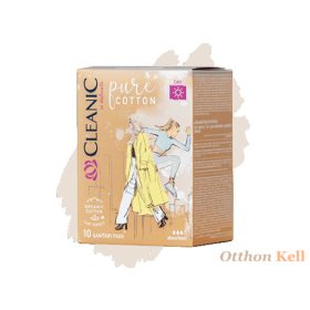 Cleanic Pure Cotton nappali egészségügyi betét 10 db