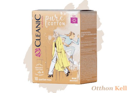 Cleanic Pure Cotton nappali egészségügyi betét 10 db