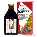   Salus Floradix Kräuterblut szirup vassal és vitaminokkal 500 ml