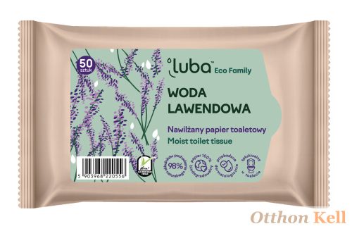 LUBA nedves wc papír - Levendula - 50 db