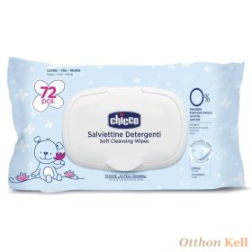 Chicco Lótusz vizes törlőkendő 72 db-os babapúder illat Chicco Lótusz vizes törlőkendő 72 db-os babapúder illat